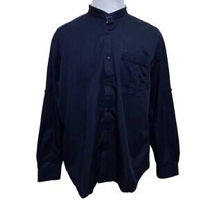 Rigs & Rags NWOT Navy Button Down Shirt for Men Size 2XL